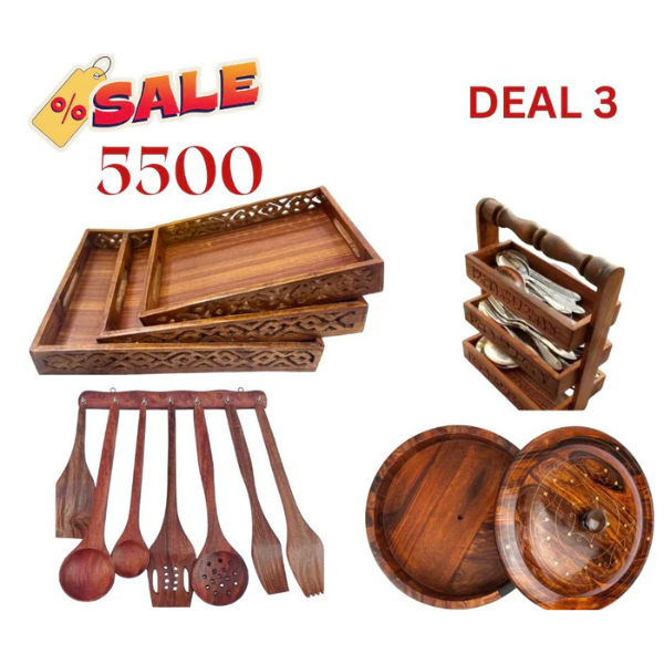 Tray Set, Spoon Stand