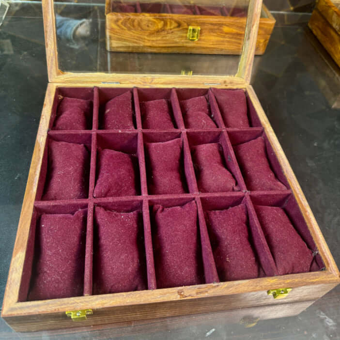 Luxury wooden watch box , handcrafted and premium quality